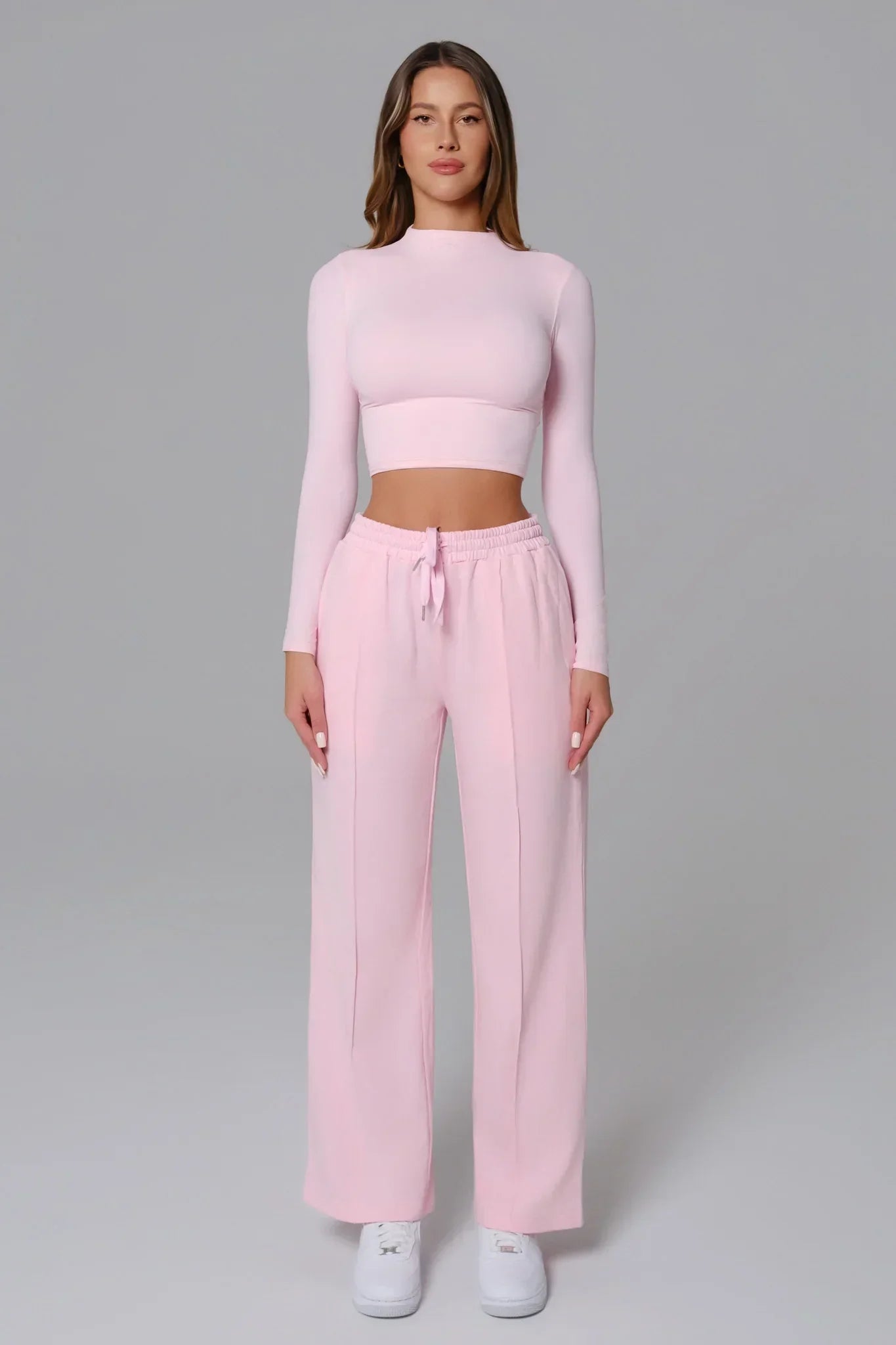 Ellie | Top z Długim Rękawem: Perfekcyjne Dopasowanie i Efekt Drugiej Skóry