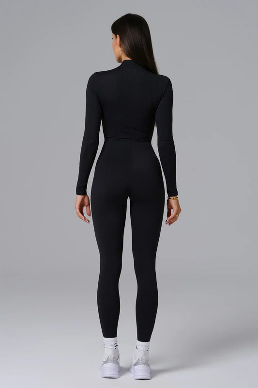 Mia | Kombinezon Zimowa Edycja - Czarny