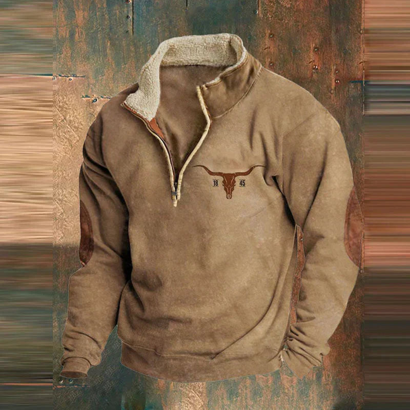 Levi | Sweter z Charakterem i Zamkiem