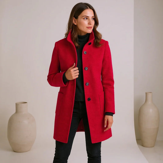 Lidia | Kurtka z wysokim kołnierzem (Bestseller)