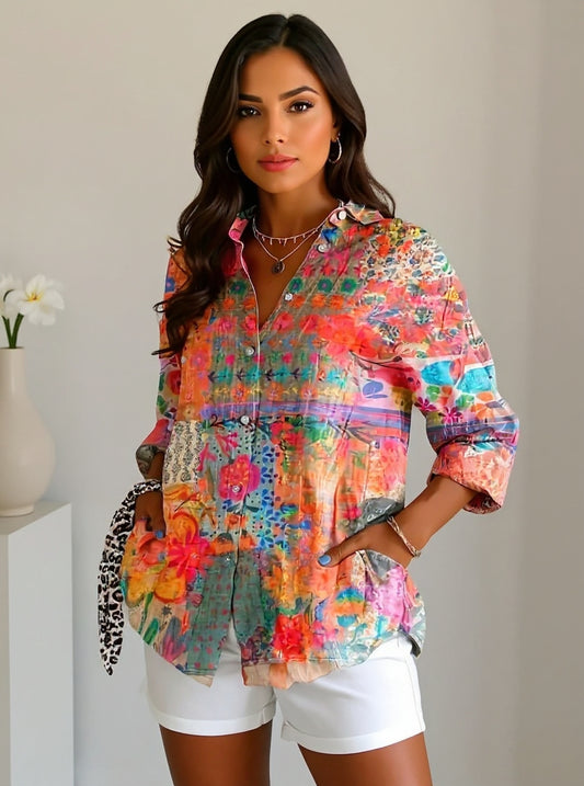 Zaria | Komfortowa Bluzka z Gwarancją Intensywnych Barw