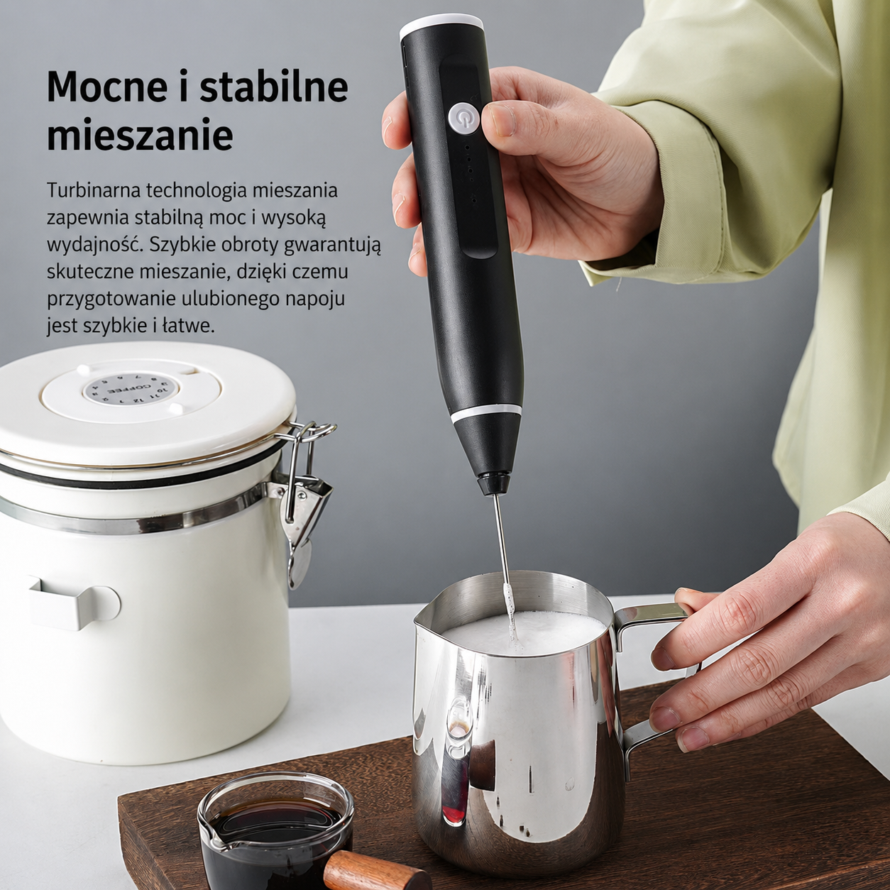 Mixer | Bezprzewodowa Moc Miksowania i Błyskawiczna Aksamitność