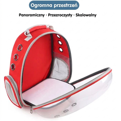 Pet Backpack | Panoramiczna Kapsuła Przygód dla Twojego Pupila