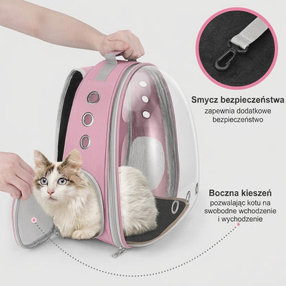 Pet Backpack | Panoramiczna Kapsuła Przygód dla Twojego Pupila