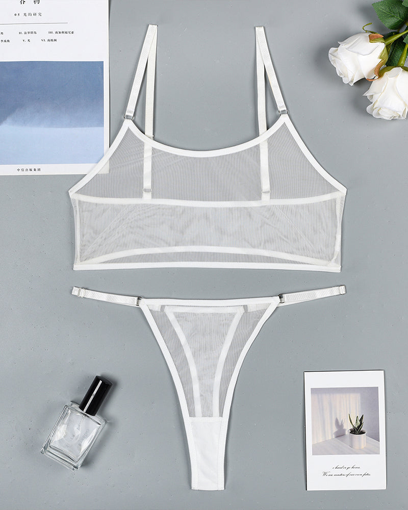 Camisole | Zmysłowa Przejrzystość Mgiełki i Perfekcyjne Dopasowanie