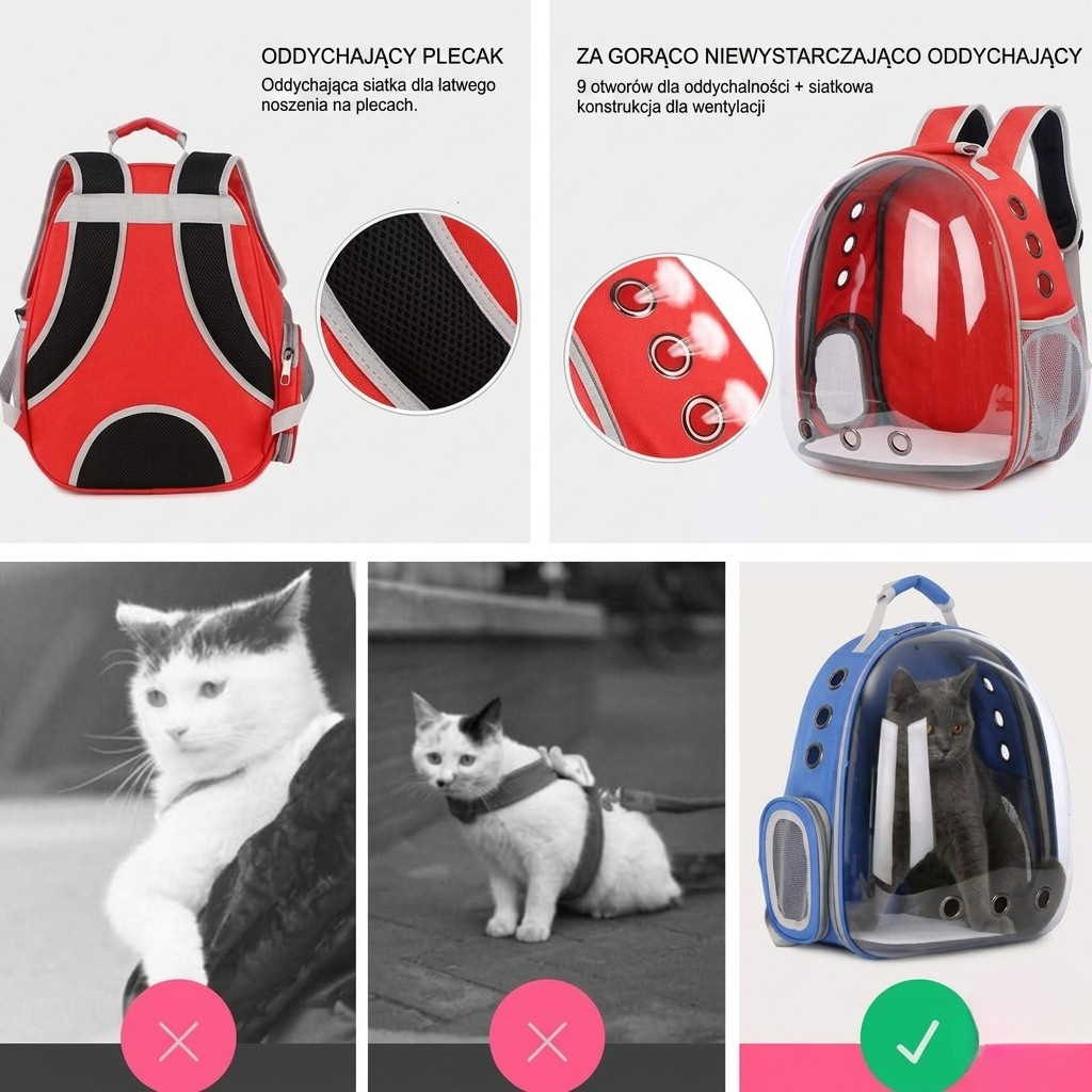 Pet Backpack | Panoramiczna Kapsuła Przygód dla Twojego Pupila