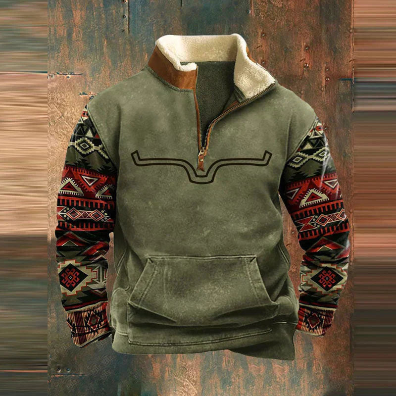 Levi | Sweter z Charakterem i Zamkiem