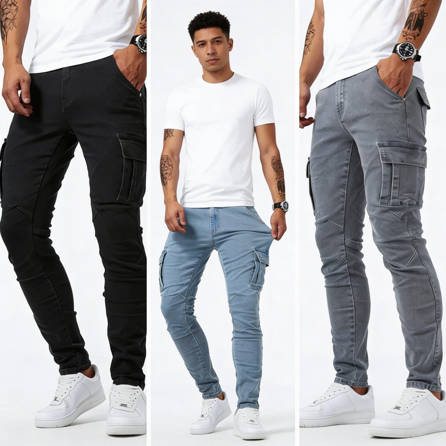 Brent | Nowoczesny, Dopasowany Fason i Elastyczność Denim Premium
